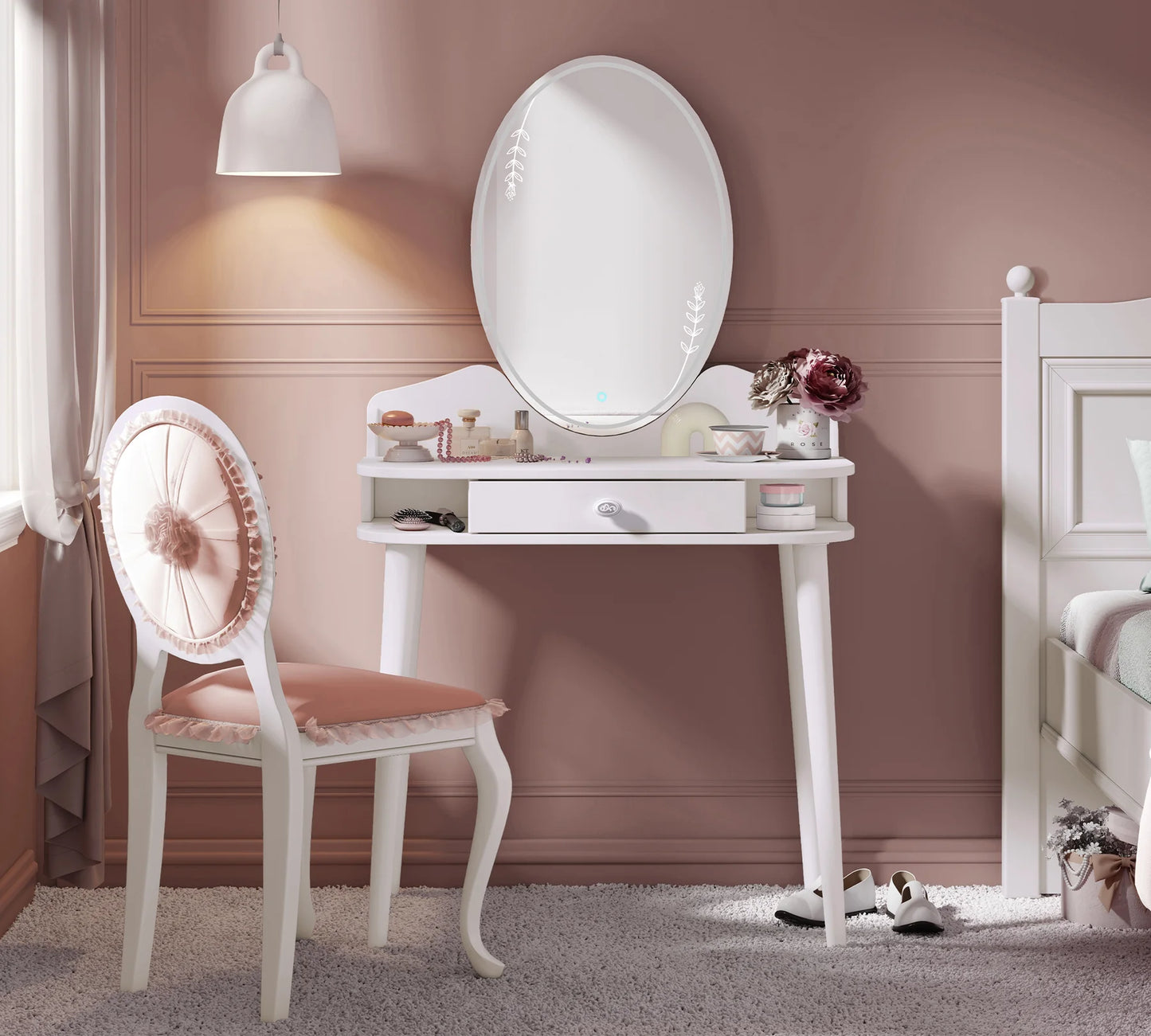 Тоалетка (Бяла)