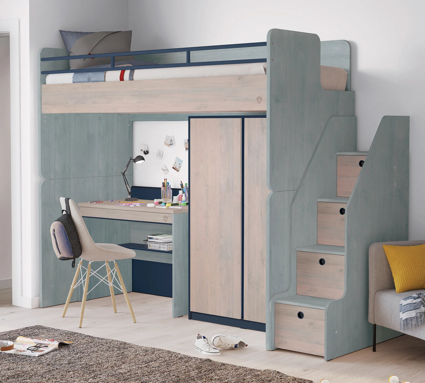 Долна основа за легло Studio Trio