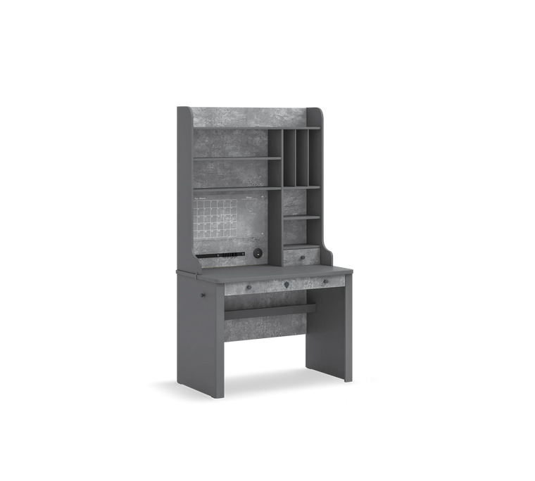 Висока надстройка за малко бюро Space Gray, изображение 2 от 2