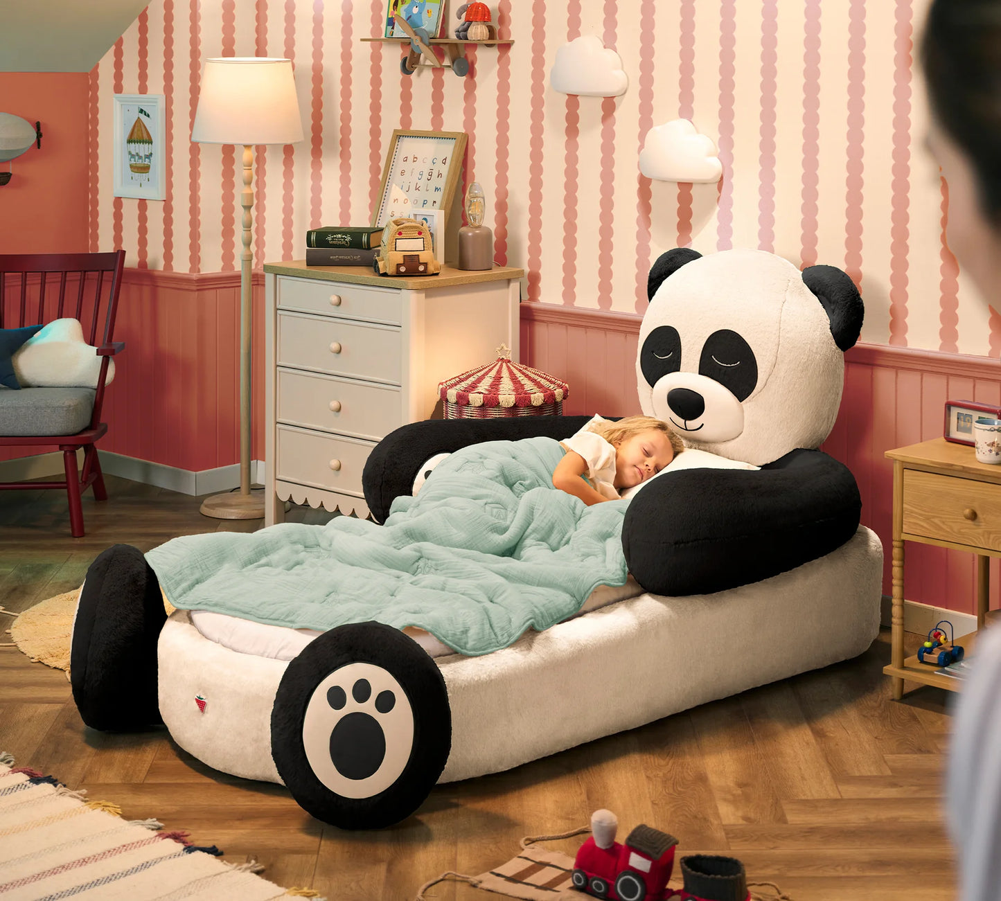 Детско покривало Toon Bed (105-200см) - зелен