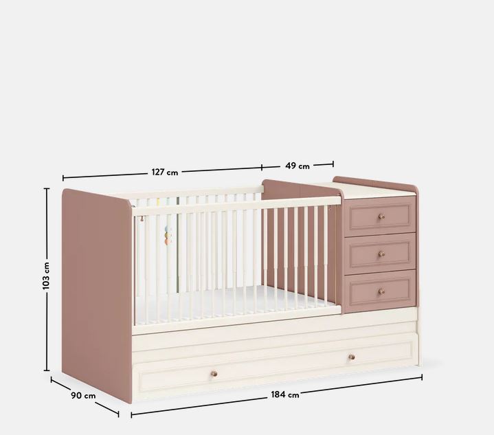 Трансформираща кошара Elegance Baby (80x180cm)