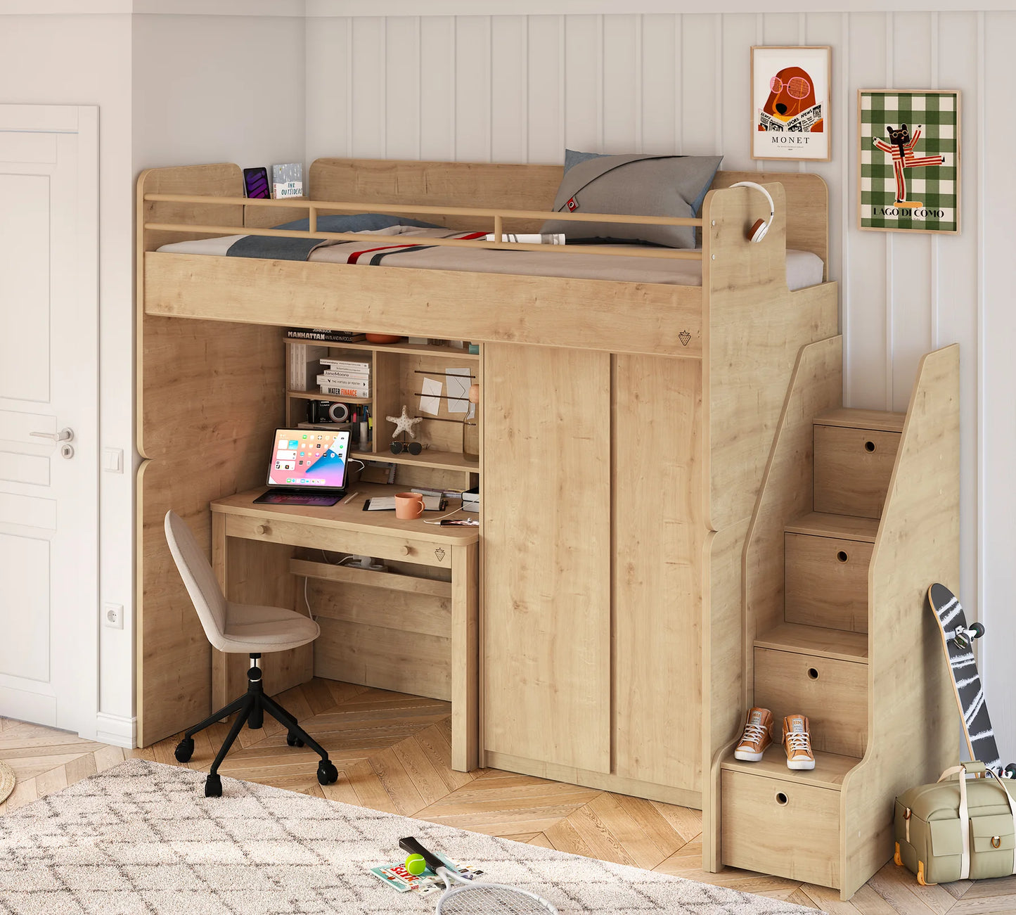 Двуетажно легло Studio - сет 2