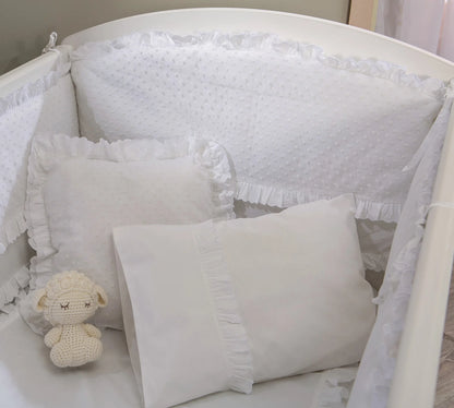Люлееща кошара White (70/130см)