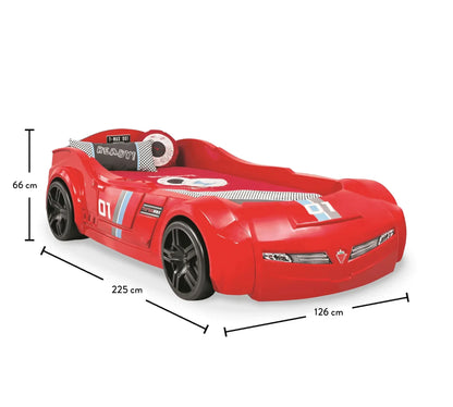 Детско легло-кола Turbo Max Carbed (90x195 см)