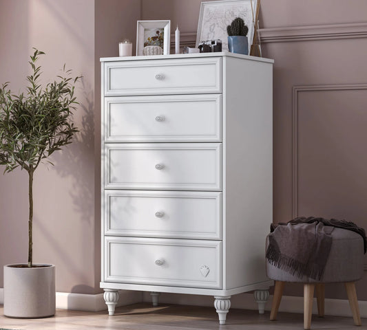 Висок скрин Romantica - Наличност на склад