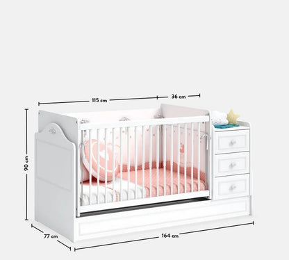 Трансформираща кошара Romantic Baby