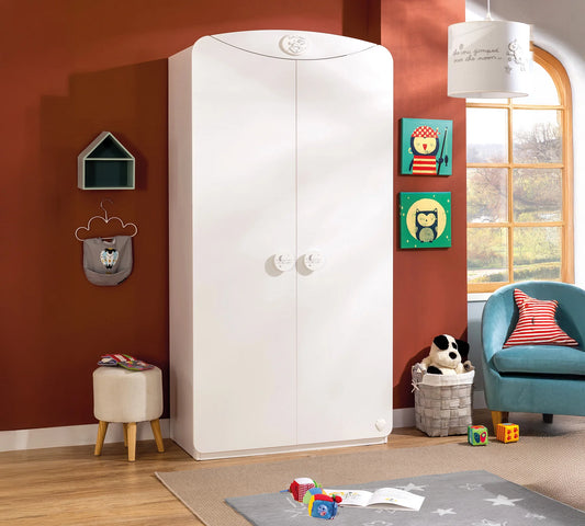 Детски двукрилен гардероб Baby Cotton Sl