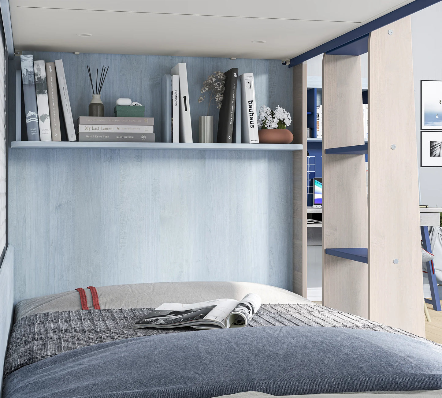 Двуетажно легло Trio (90x200см)