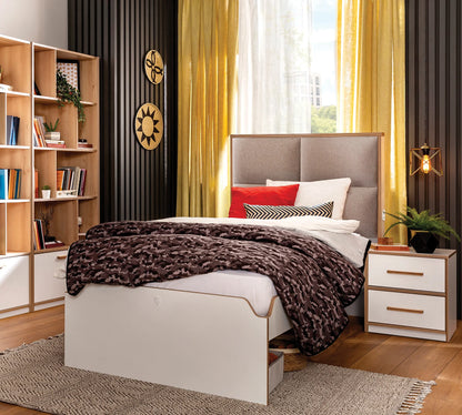 Младежко легло с тапицирана табла Modera New 100x200см