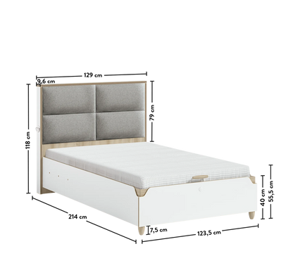 Легло с ракла Modera 120х200см