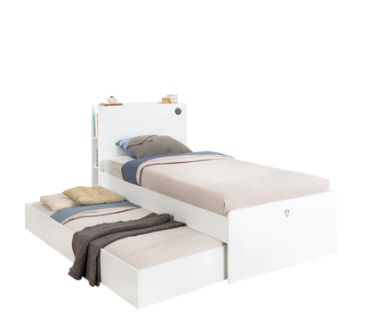 Детско издърпващо легло White (90/190 см)