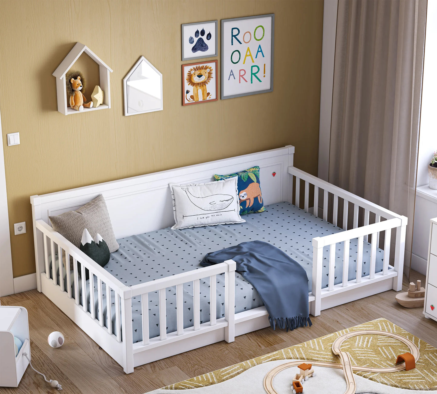 Широко легло - кушетка White (120/200см)