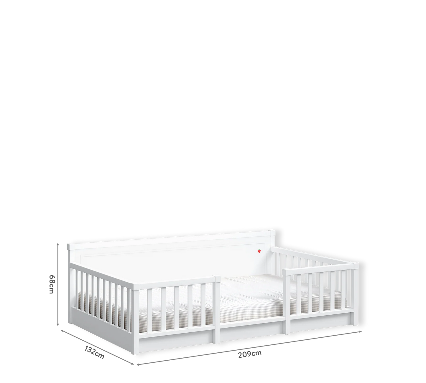 Широко легло - кушетка White (120/200см)