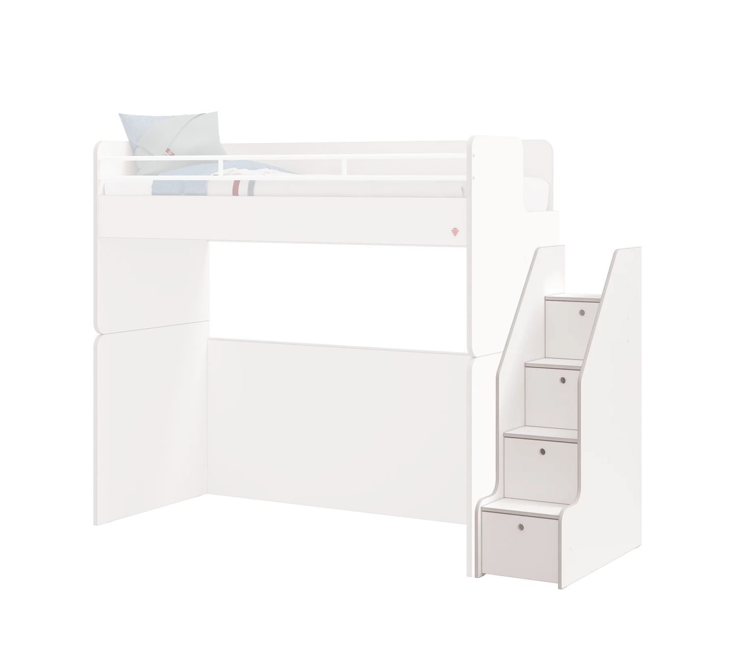 Стълби с чекмеджета Studio White
