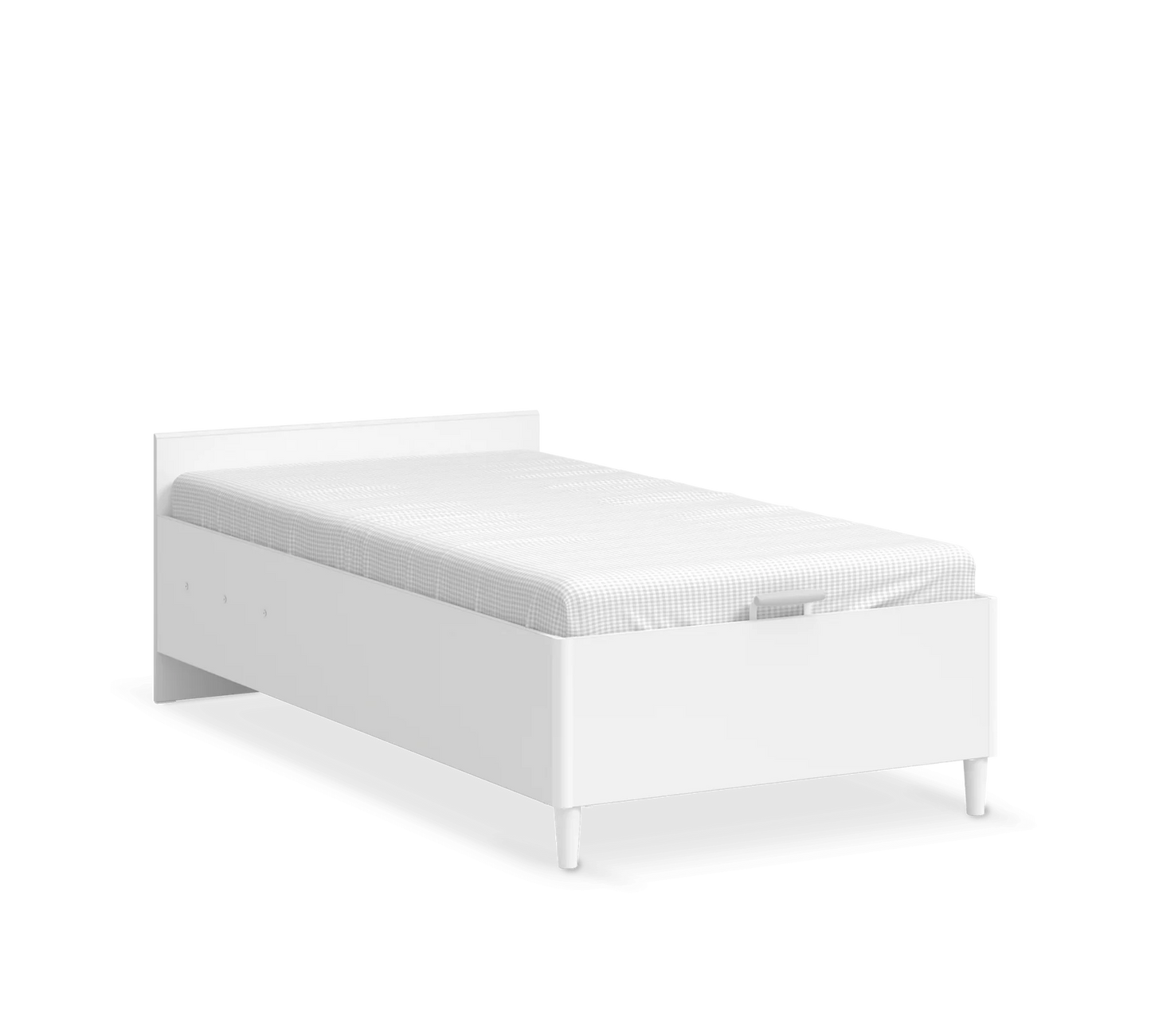 Легло с база без табла Montes White (100/200см)
