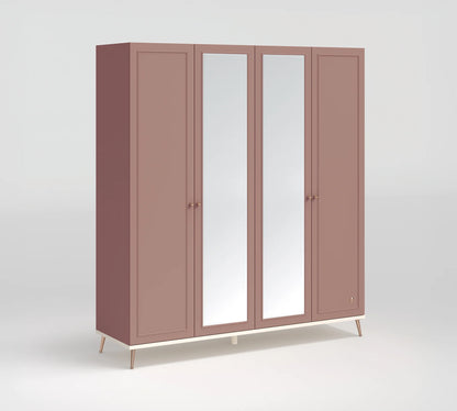 Четирикрилен гардероб Elegance