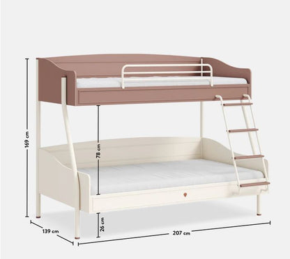 Двуетажно легло Elegance (90x200-120x200 см)