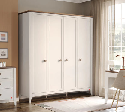 Четирикрилен гардероб Lapel