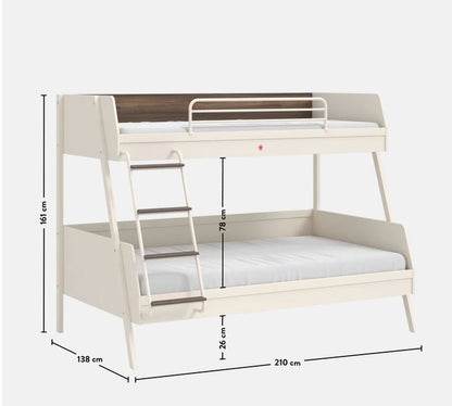 Двуетажно легло Lapel (90x200-120x200 см)