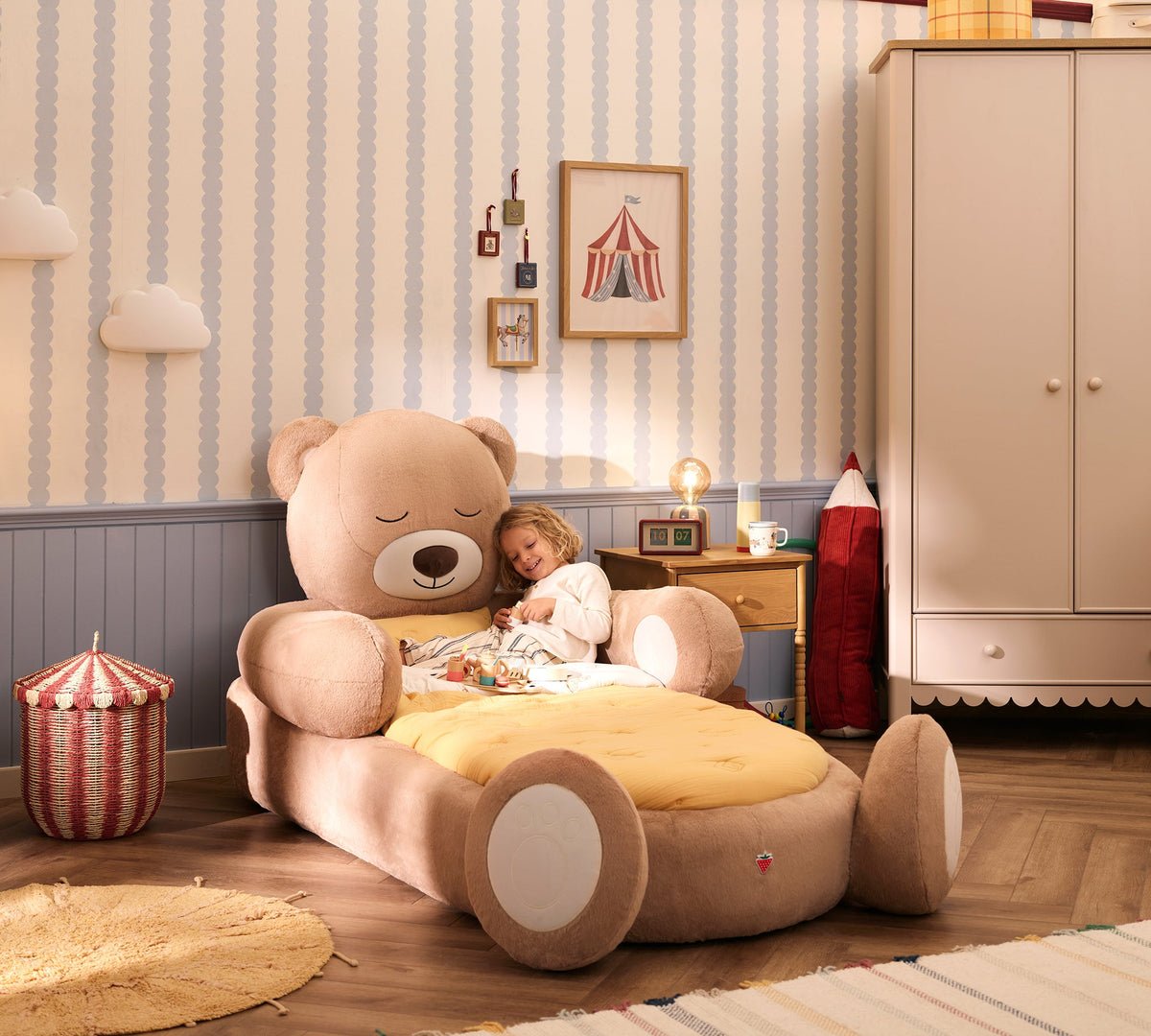 Легло - мече Teddy с матрак, изображение 3 от 13