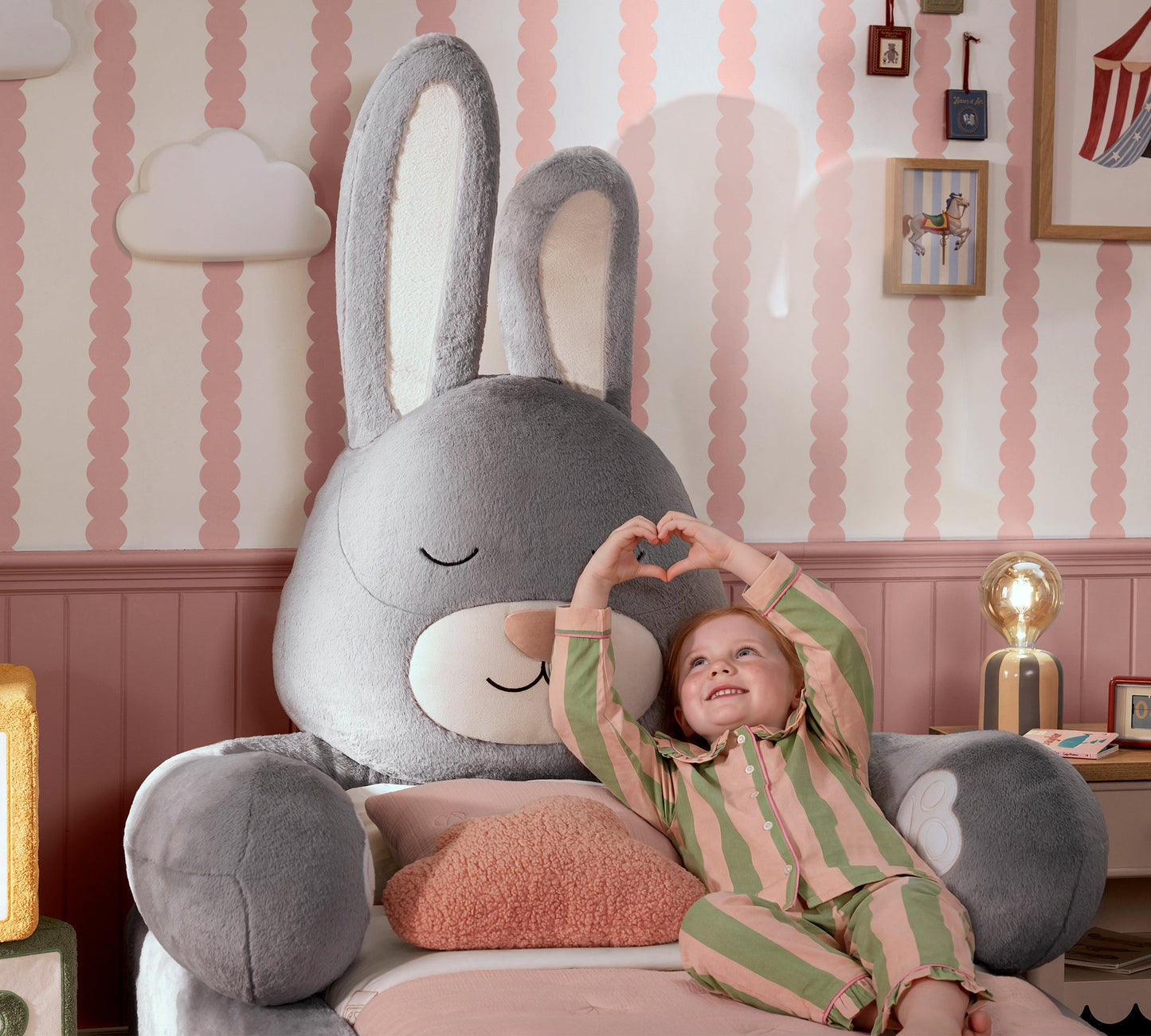 Легло - зайче Bunny с матрак