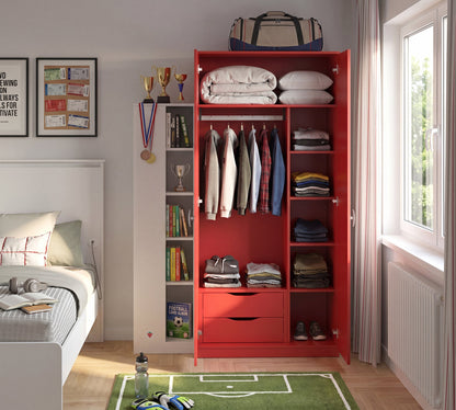 Двукрилен гардероб Locker Red