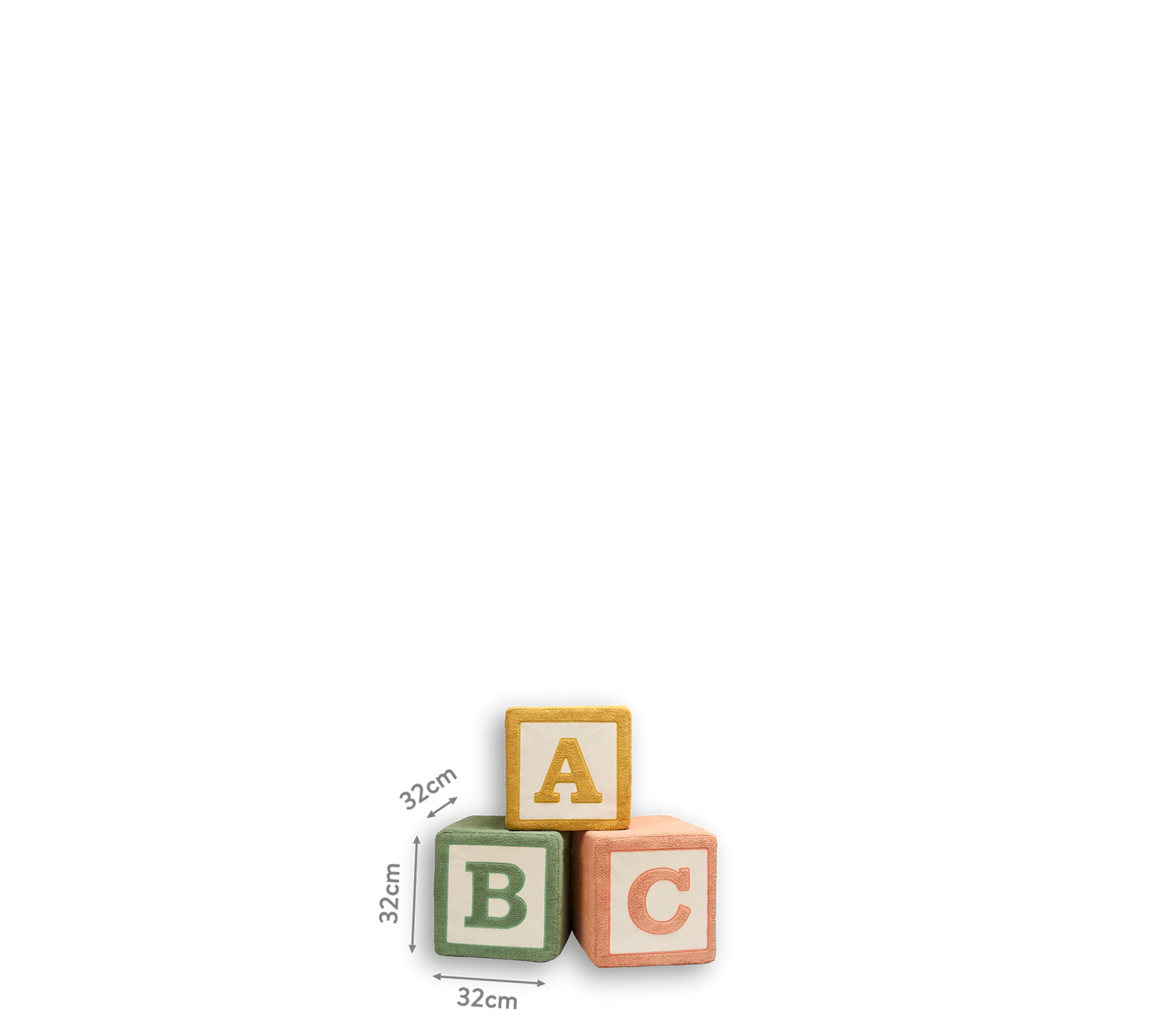 Комплект табуретки Toy Cubes