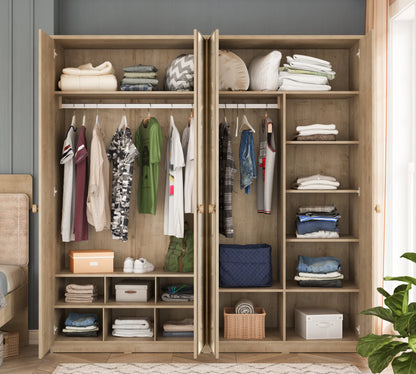 Четирикрилен гардероб Mocha