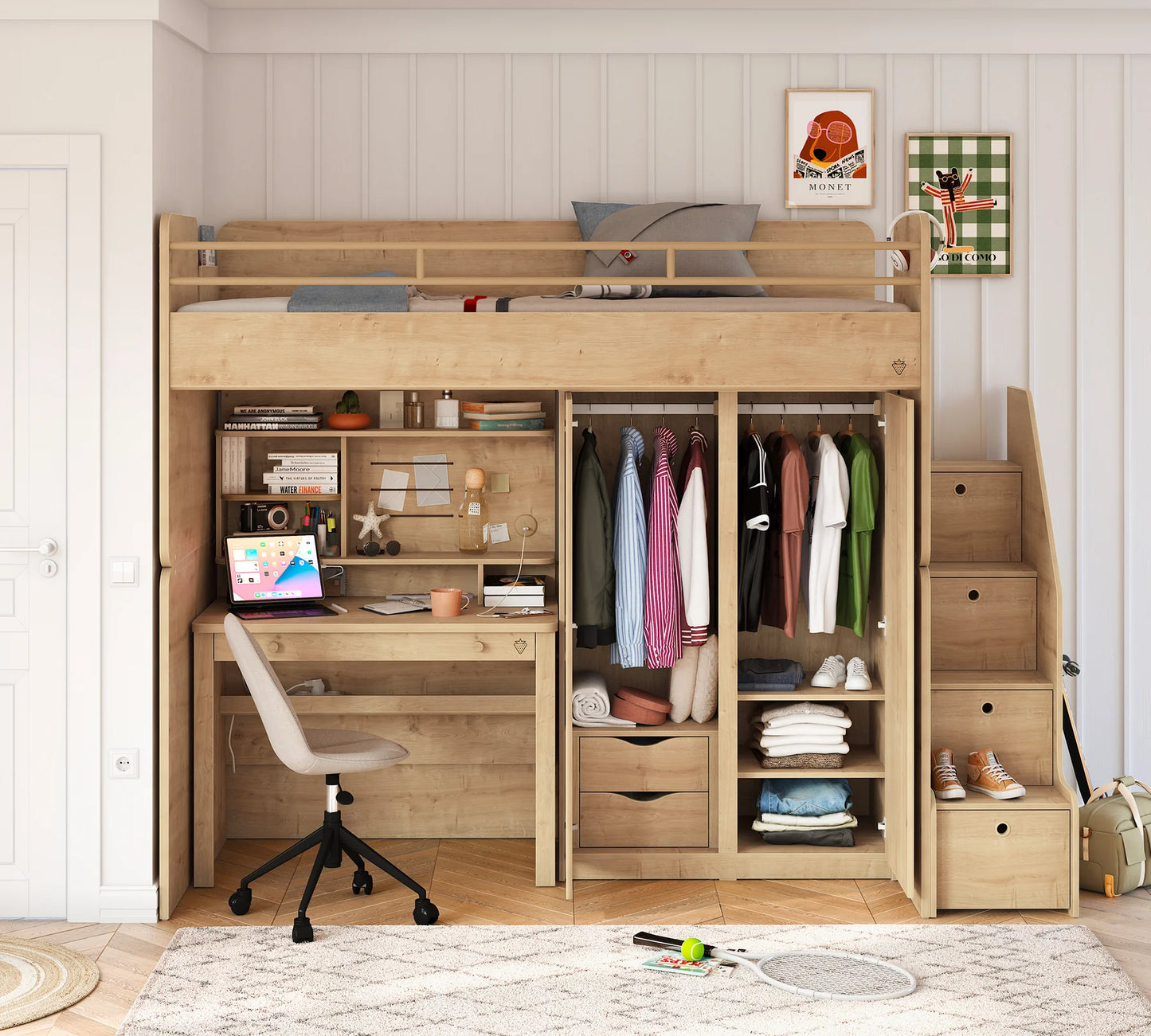 Двуетажно легло Studio - сет 2