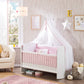 Стандартна люлееща кошара White 60x120
