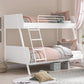 Двуетажно легло Romantica White (90x200-120x200 см)