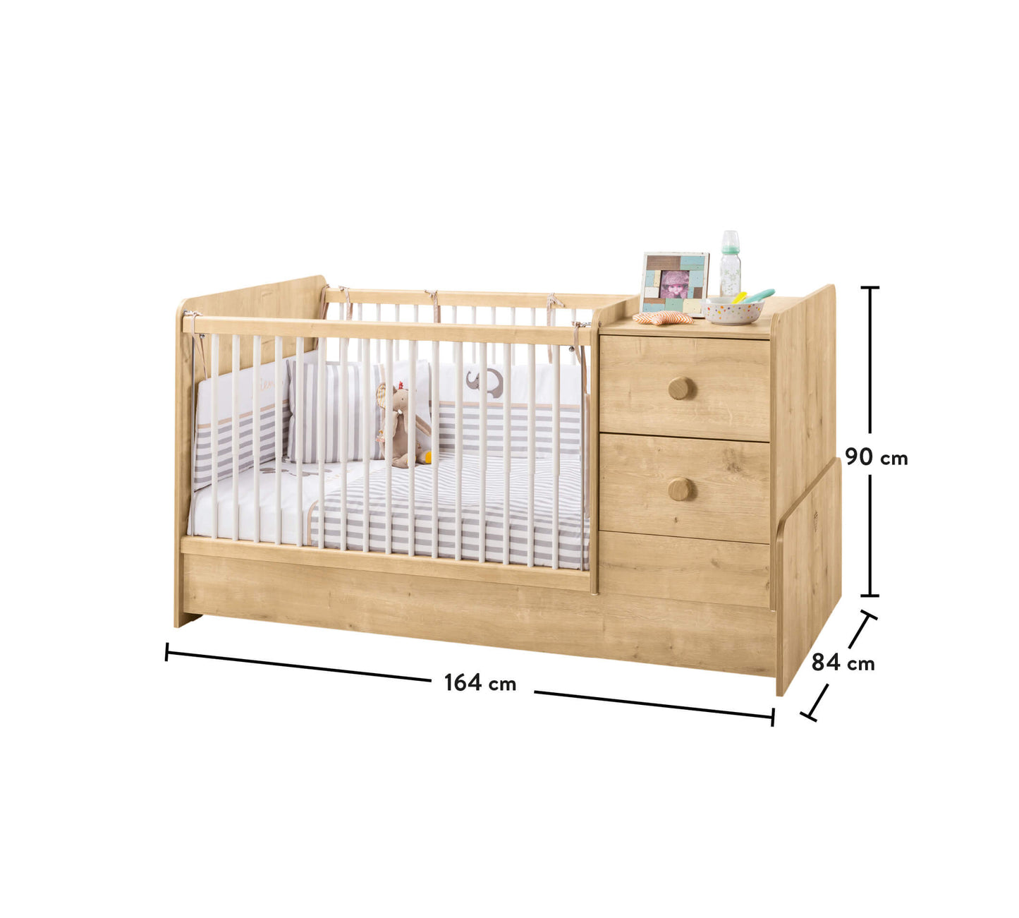 Бебешка трансформираща кошара Mocha St - Наличност на склад