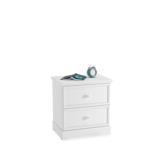 Нощно шкафче Rustic White 
