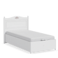 Легло с ракла Rustic White 100х200см