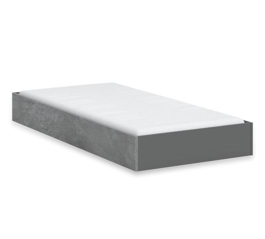 Издърпващо легло Space Gray (90x190 см)