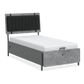 Легло с база Space Gray (100/200см)