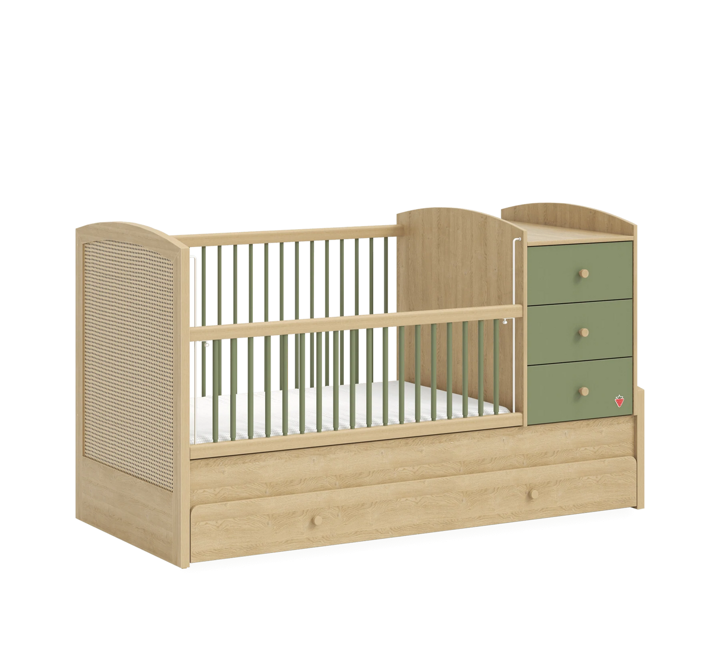 Бебешка трансформираща кошара Loof Baby 80х180см