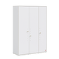 Трикрилен гардероб Montes White
