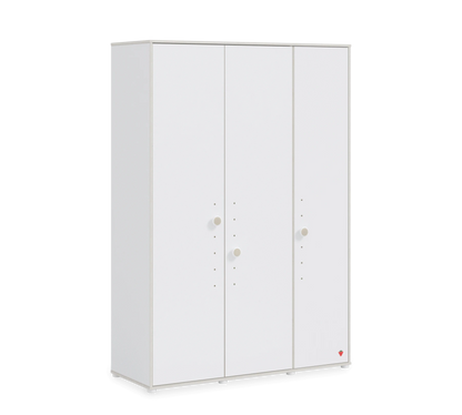 Трикрилен гардероб Montes White