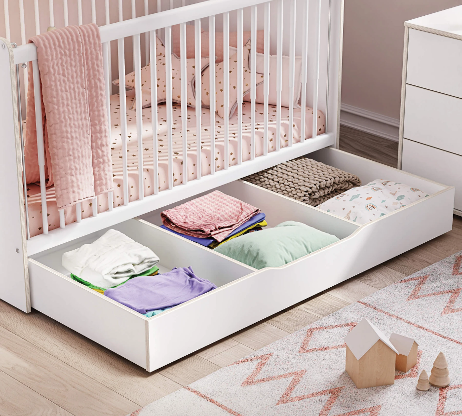 Издърпващо чекмедже за кошара Montes White (70х140см)