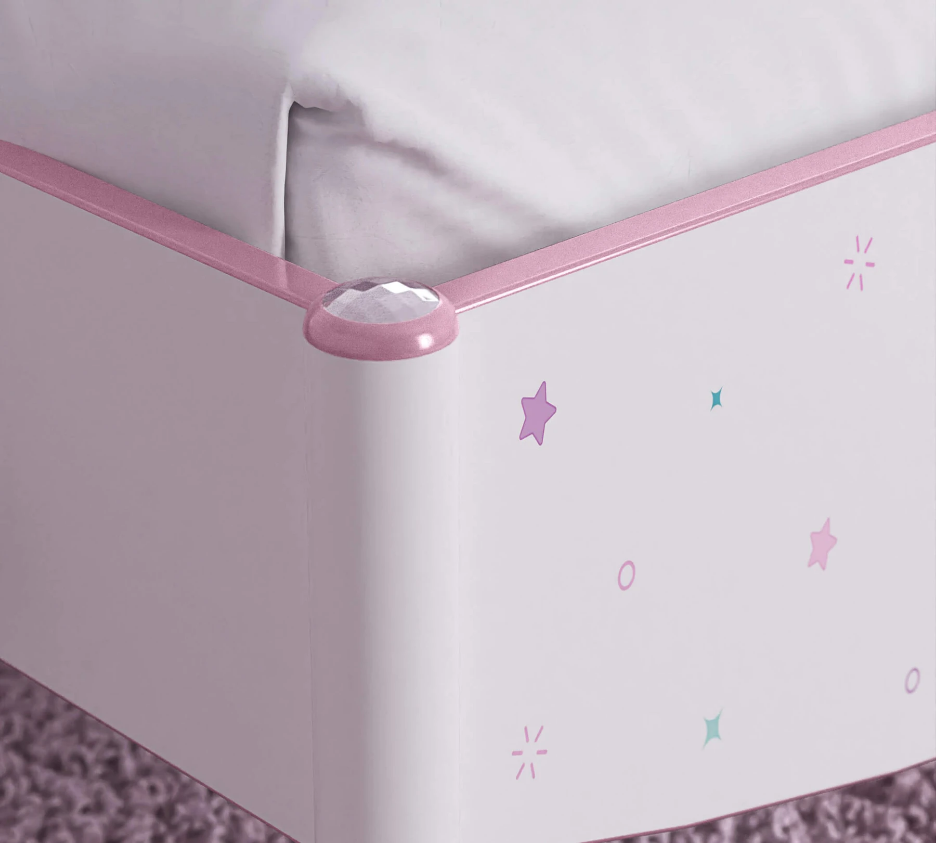 Легло с табла без ракла Princess (120х200см)
