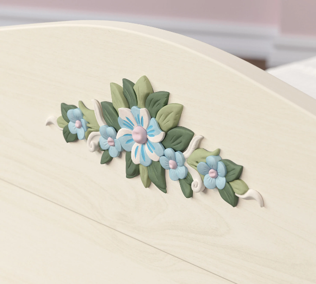 Детско легло с ракла Flora New (120/200см)